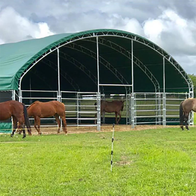 Bâche pour tente extérieure d'abri de bétail de cheval d'animal