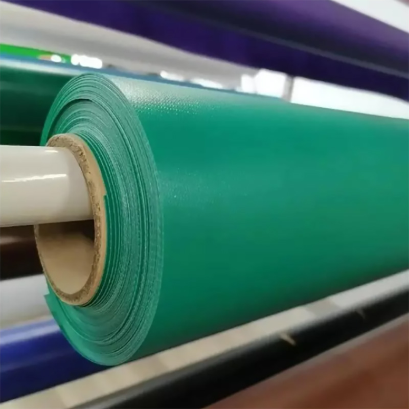 Tissu enduit de PVC pour conduit d'air antistatique