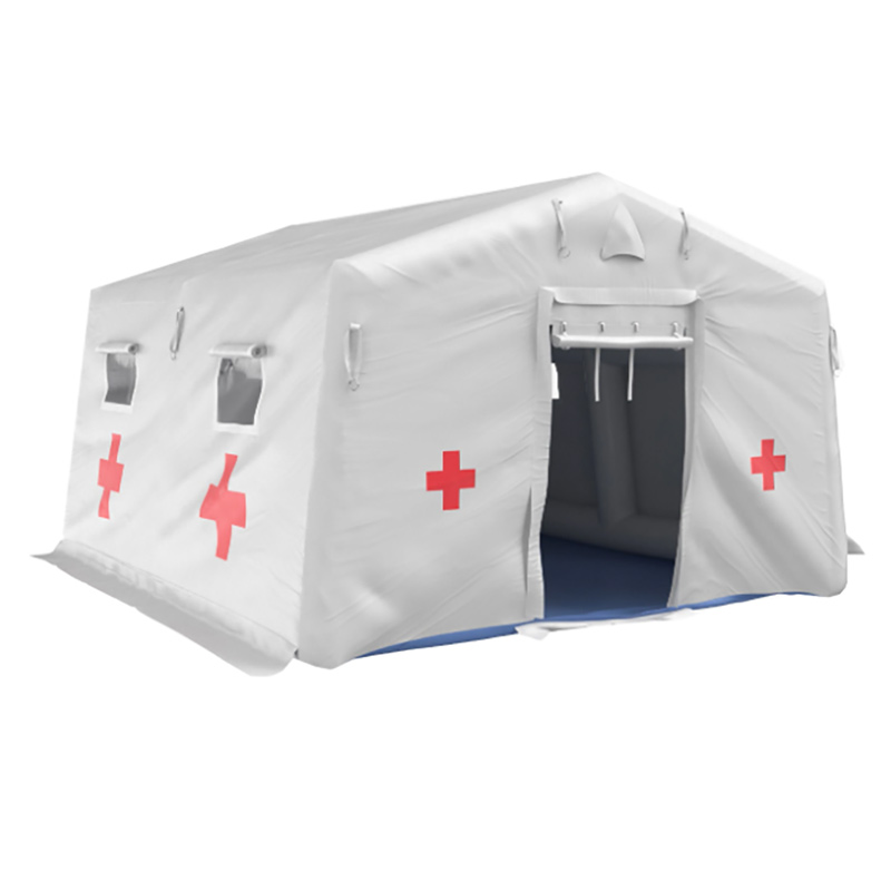 Tissu de polyester enduit de PVC pour la tente médicale gonflable imperméable d'hôpital pour l'urgence