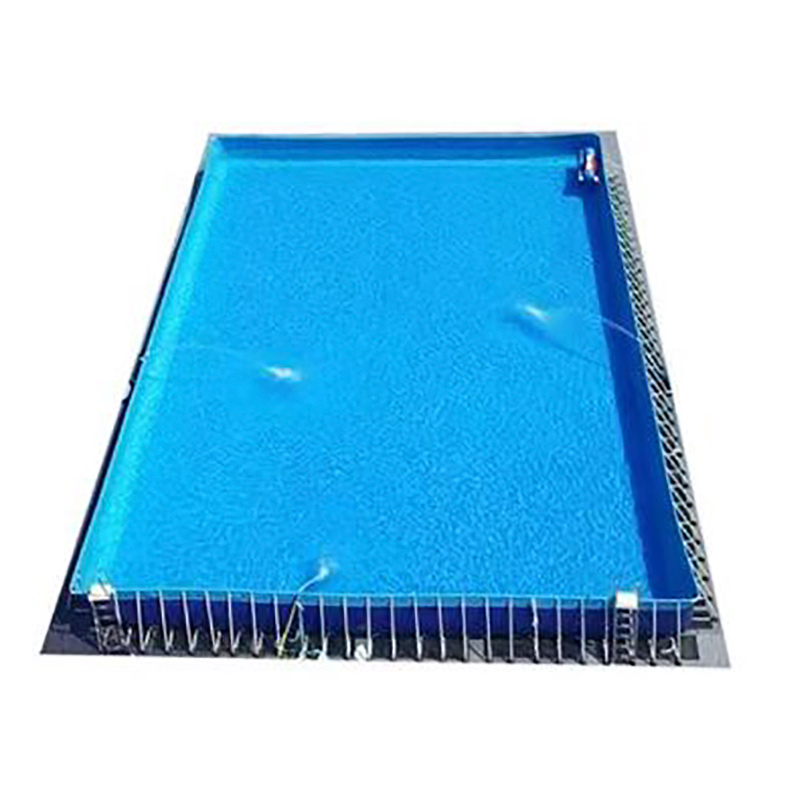 Tissu en polyester enduit de PVC pour piscine hors sol à ossature métallique