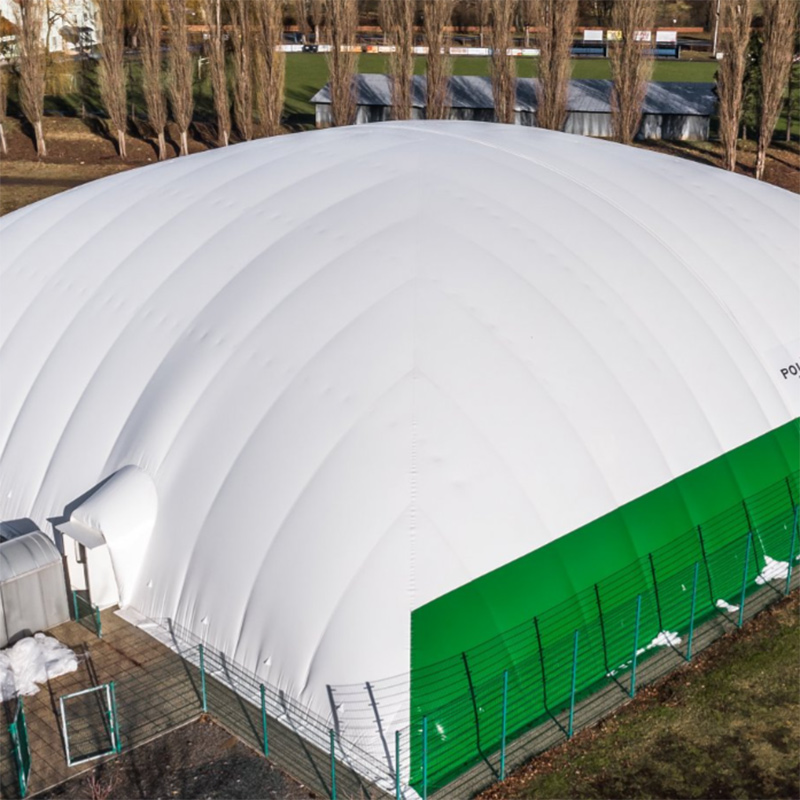 Tissu en polyester enduit de PVC pour une grande chambre à air