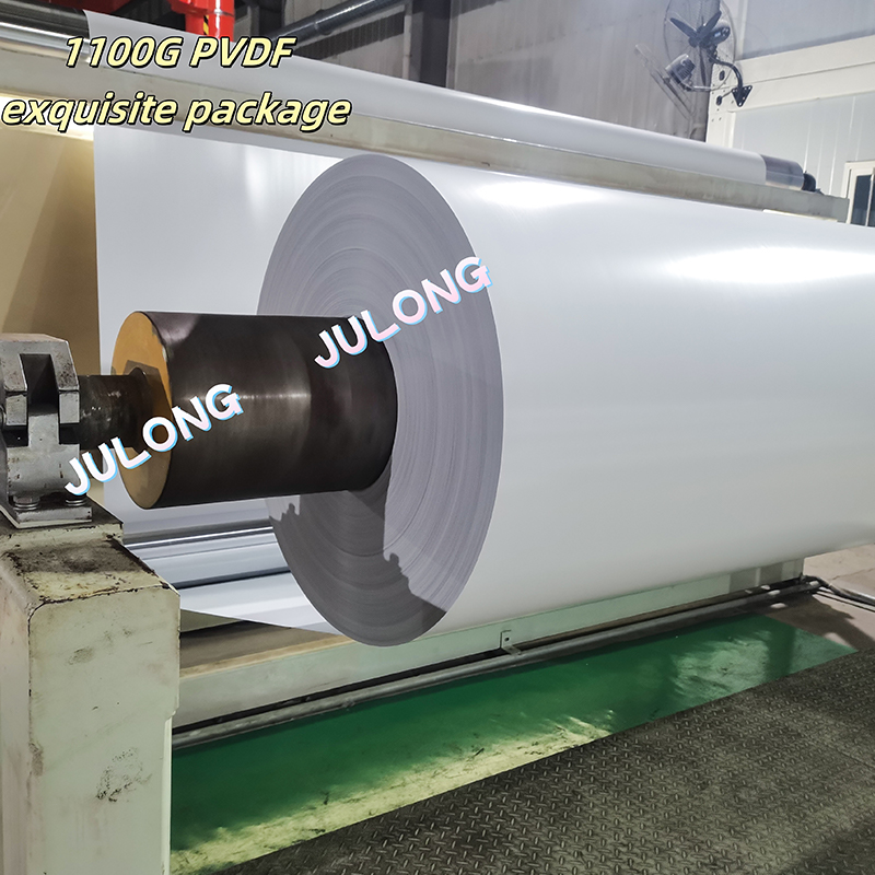 Tissu de la membrane de traction du PVDF 1100g