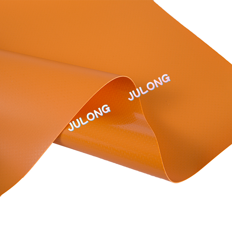 Tissu de polyester enduit de conduit d'air PVC pour construction de construction industrielle
