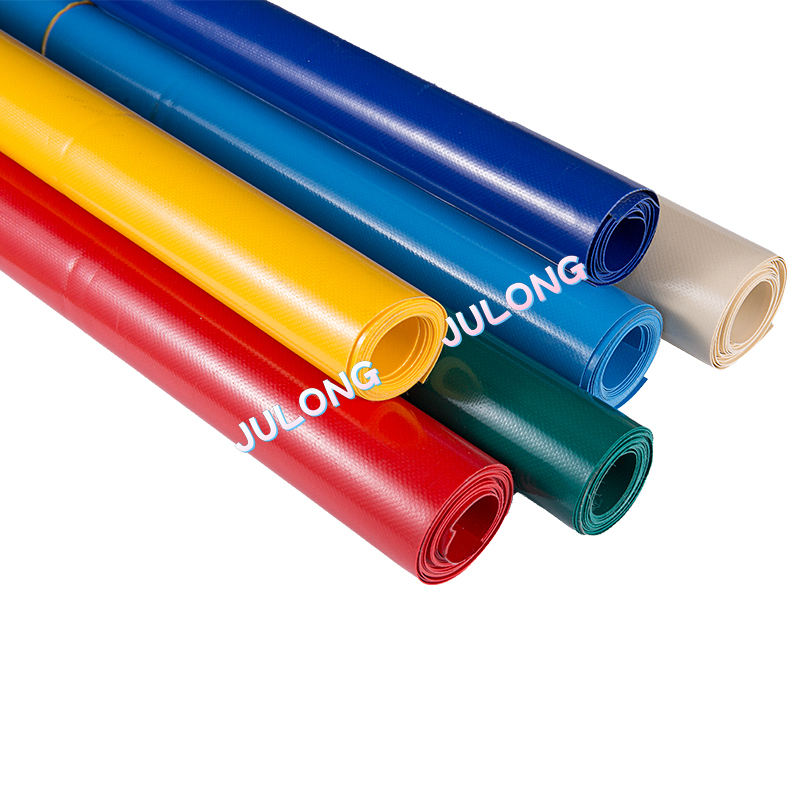 Tissu en polyester revêtu de PVC pour le système de ventilation minière